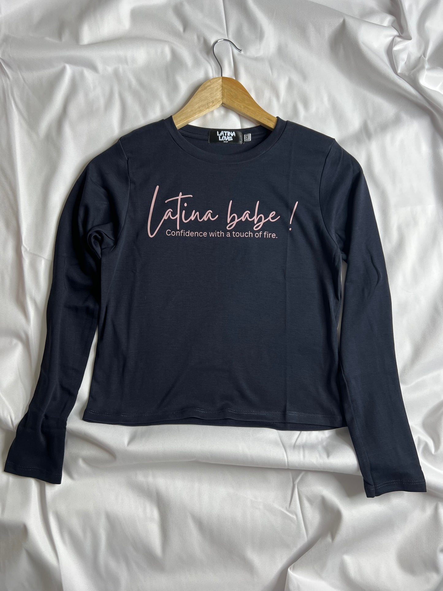 latina babe T-shirt long sleeve